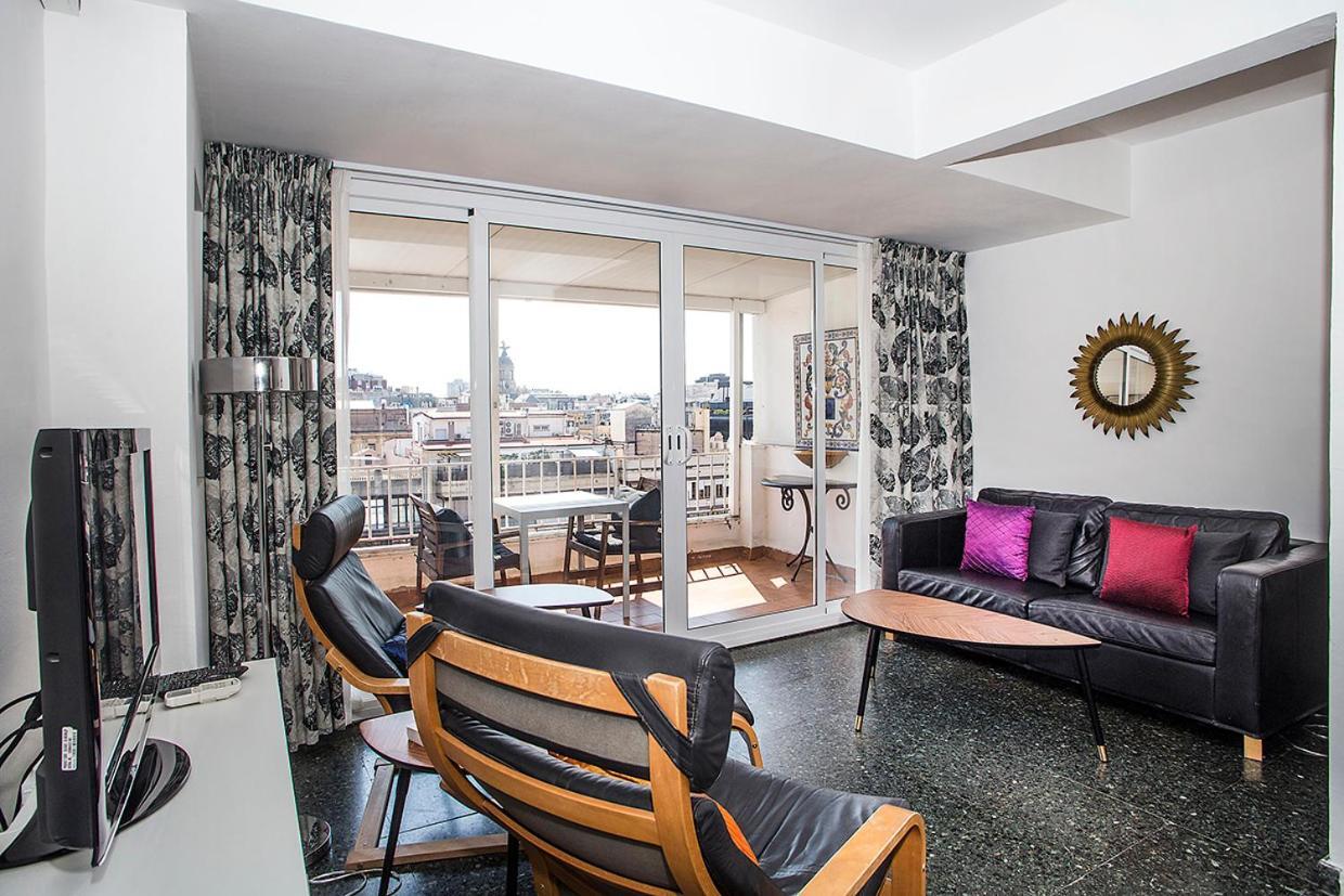 The Gran Via Penthouse Apartment Barcelona Exterior foto